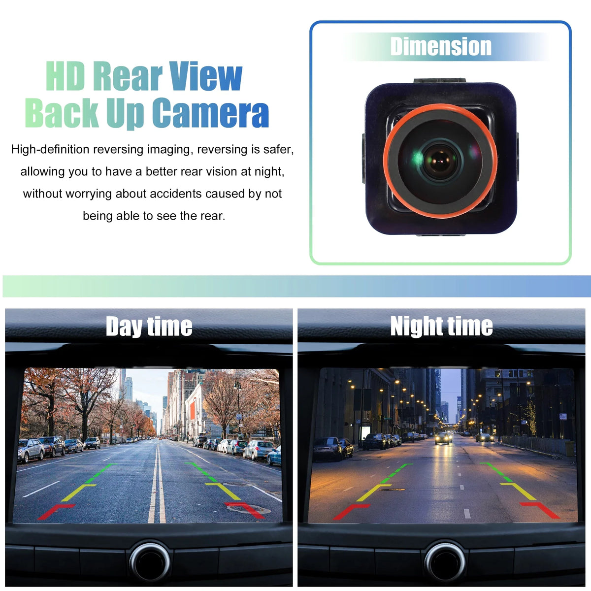 Backup Bargains Rear Pry Bar View EG1Z19G490A Car Camera 13-19 Taurus with Unique for