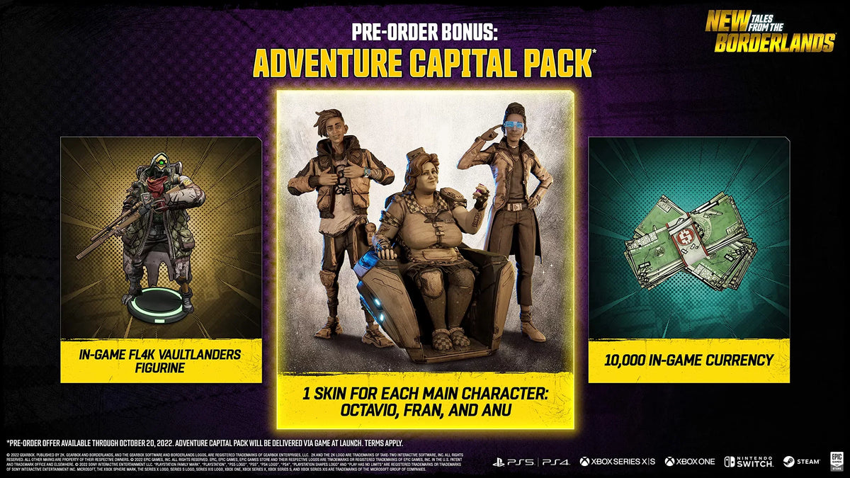 from - Edition Tales Borderlands 5 New Deluxe Playstation the