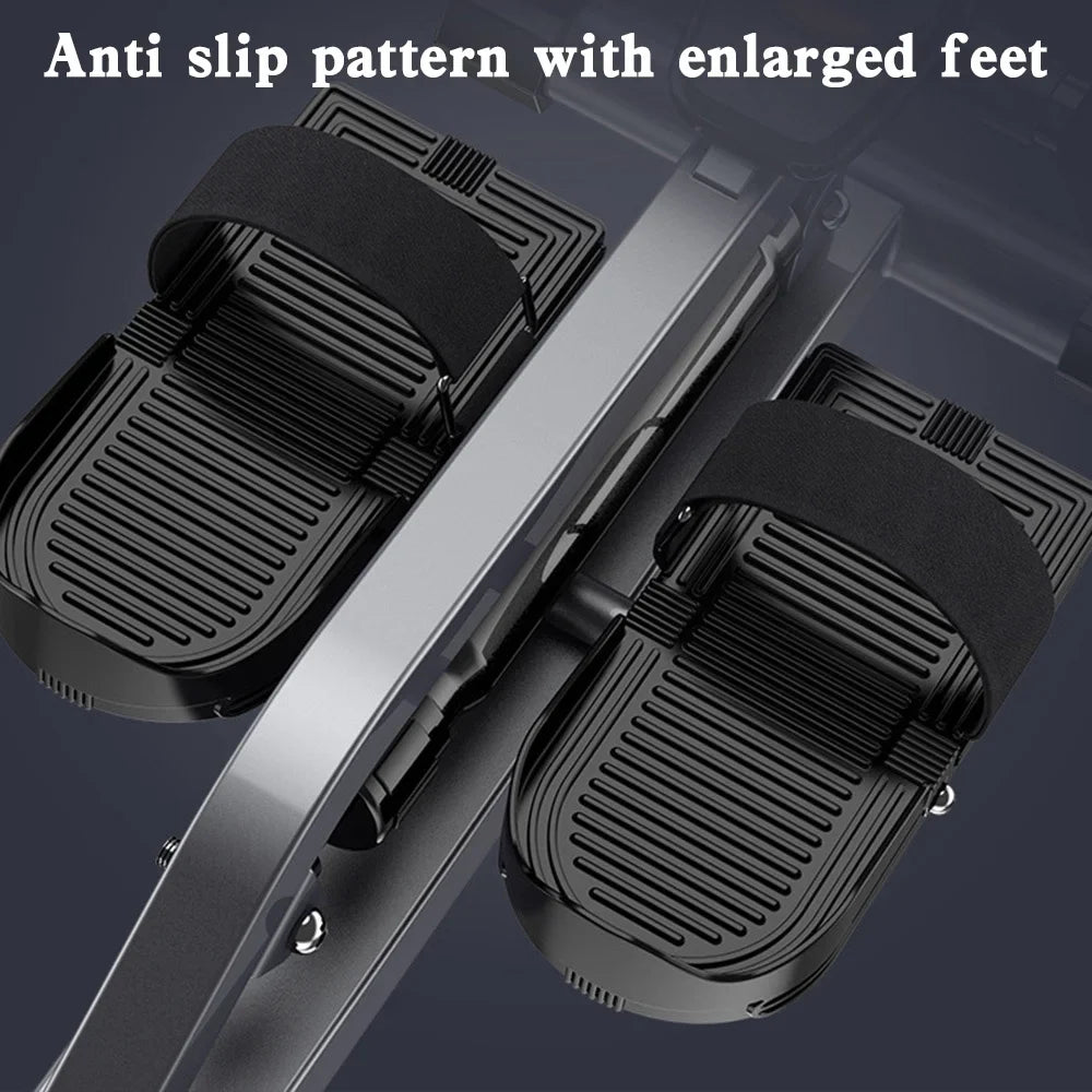 Exercise Cardio Mute Machine Home Rowing Folding Rower for Bar Workouts Single
