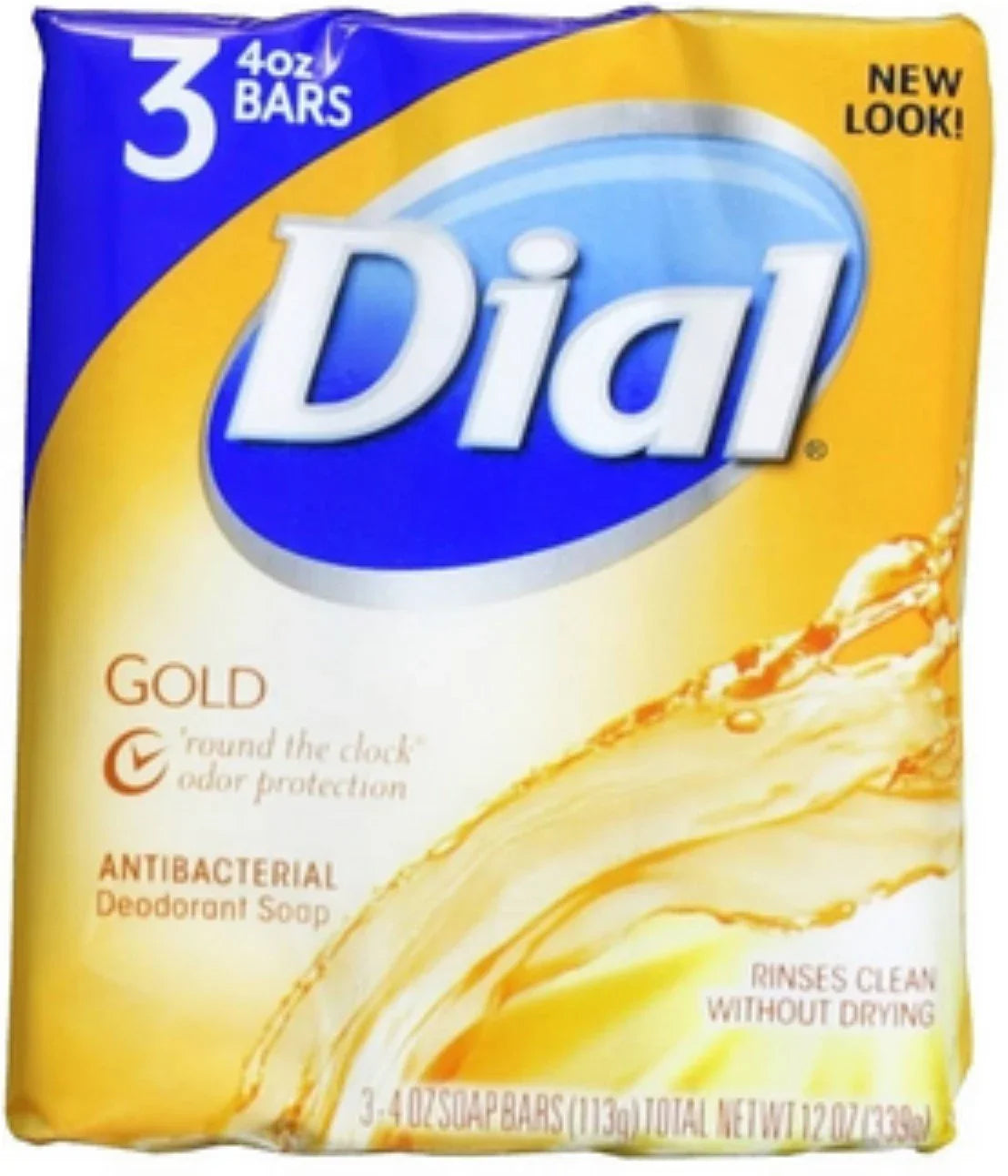Bar, bars, Pack Soap ea Dial 3 of oz Gold, 4 6 Antibacterial Deodorant