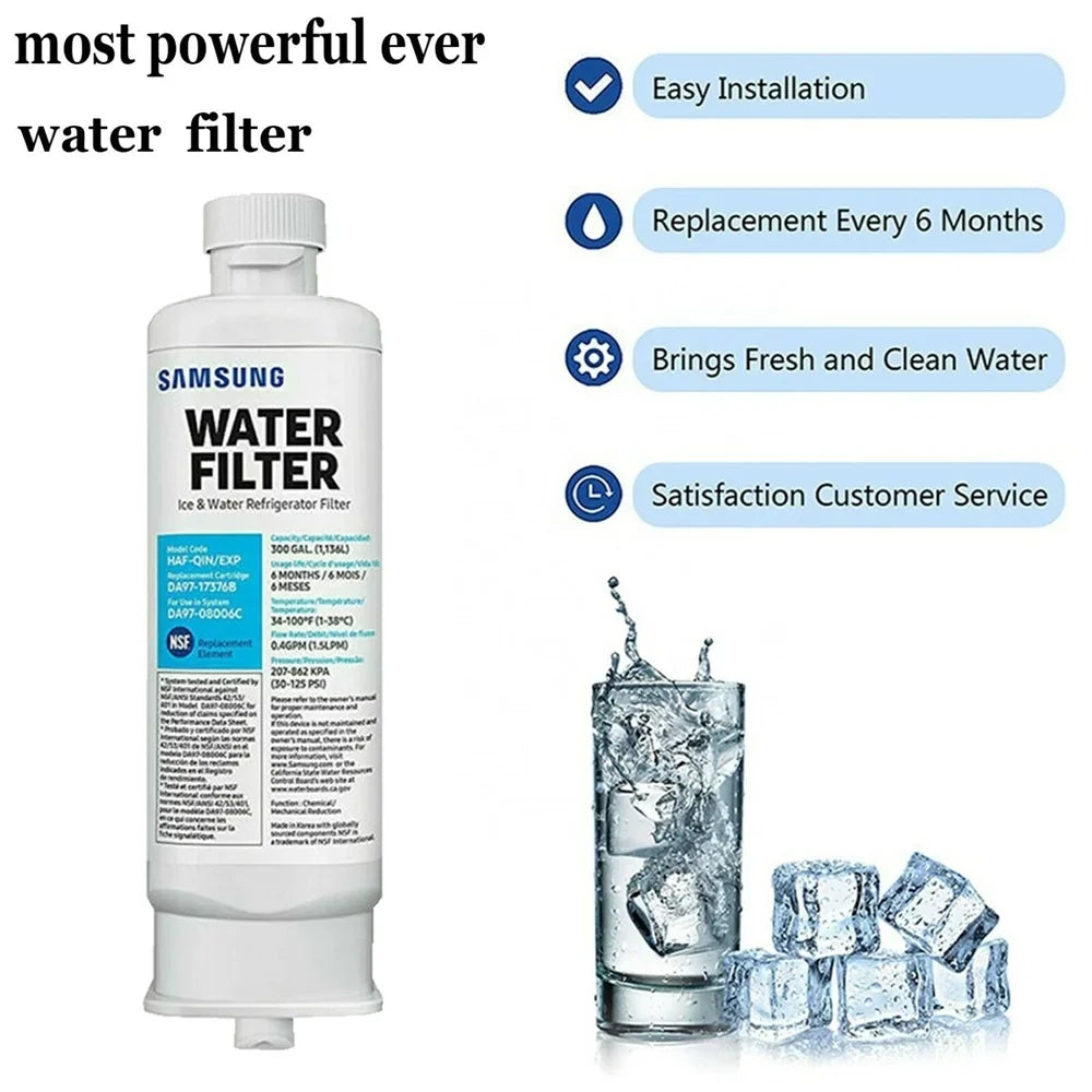liquid Refrigerator for /AA, Fit Pack Filter,3 HAF-QIN/EXP, DA97-17376B DA97-08006C HAF-QIN,