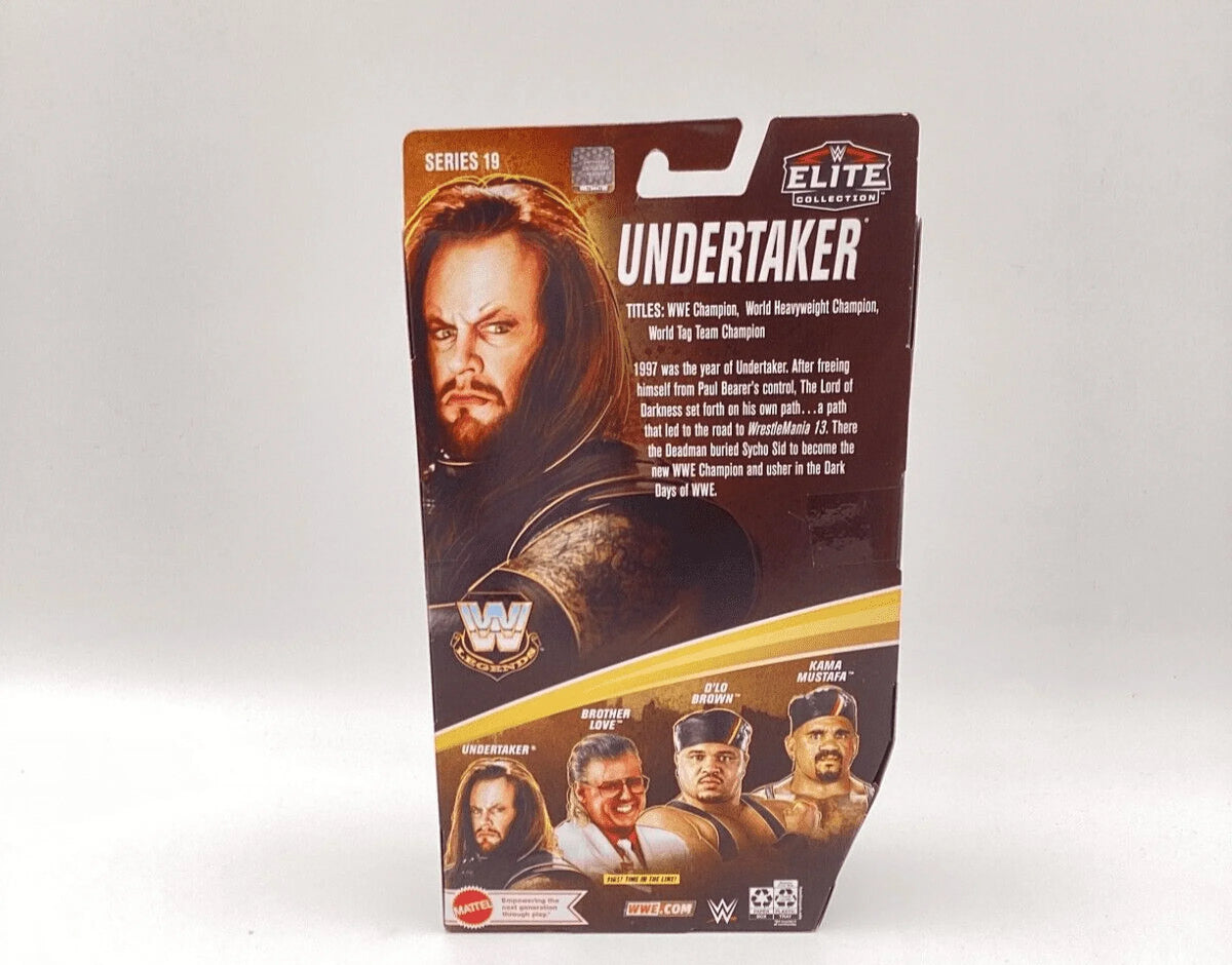 Figure WWE 19 Legends Action Undertaker Series Wrestling