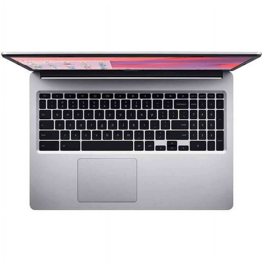 LPDDR4, 15.6" Laptop, Silver + Restored 4GB Chrome 315 Accessories 64GB Display Chromebook OS, Acer N4020, Celeron HD eMMC, Mazepoly