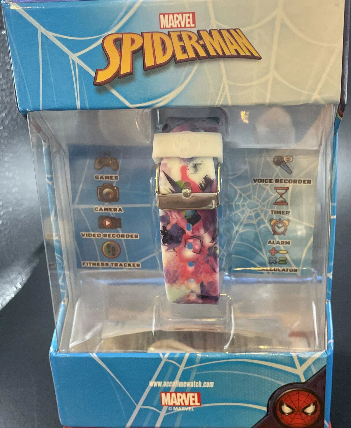 Camera Ghost USB Marvel Digital Video New Interactive Spider Gwen Watch