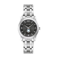 Steel Columbia Black University Bulova Corporate Stainless Watch Women's Collection