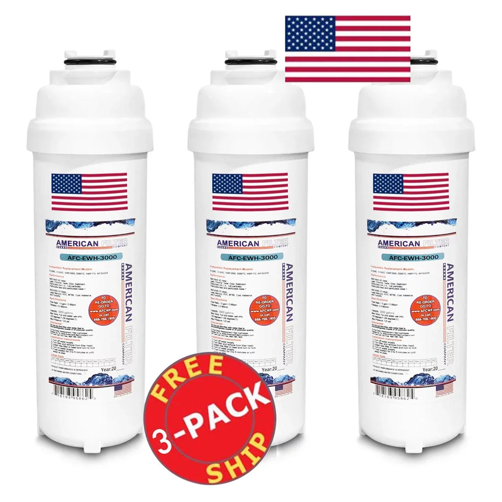 Filter Compatible , Filters - HTVZDBLSS-WF 3 , , # AFC-EWH-3000 with Brand liquid Model Made U.S.A. AFC in -
