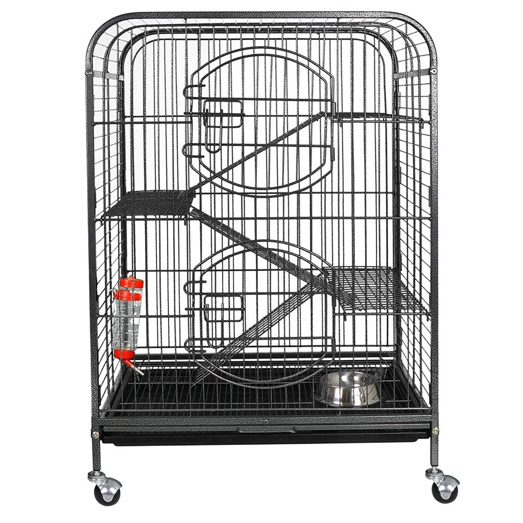 Chinchilla Rat Pig Small Guinea 4 37" ZenStyle House Cage Rabbit Levels Animal Ferret