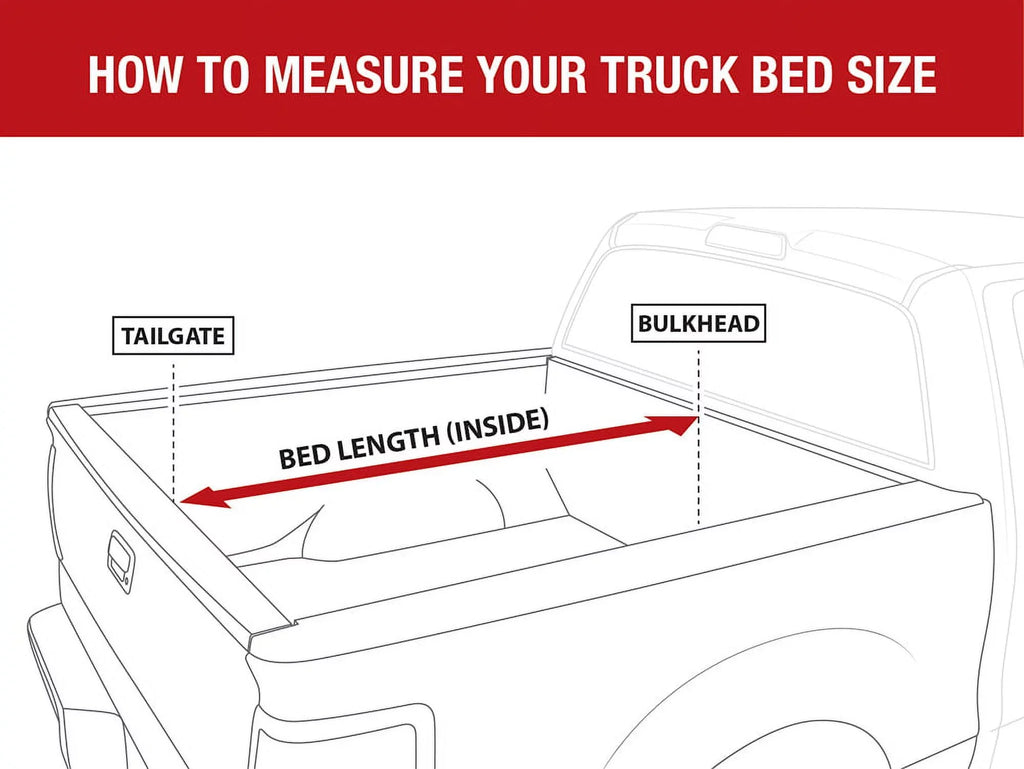 5' with Compatible Tonneau TCF371066 Cover | Soft Truck Ranger Bed (61") | 2019-2024 Tri-fold Bed MaxMate