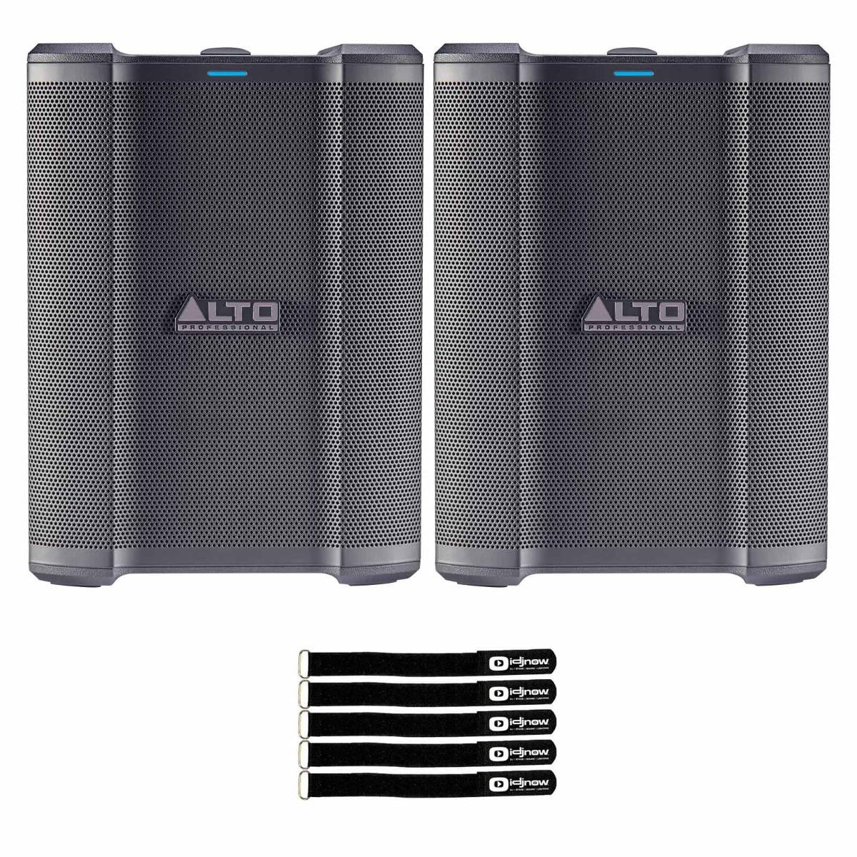 Alto Battery Powered 2-Pack Premium 200W PA Professional BUSKER Portable