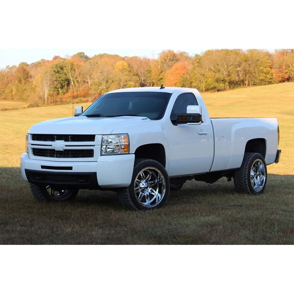 Silverado Tow Lamp+Backup 2007-2014 CHEVROLET SILVERADO, 2007-2013 Power For select: 07-13 Sierra CHEVROLET Heated Base Mirror Fits TAHOE Turn Smoke