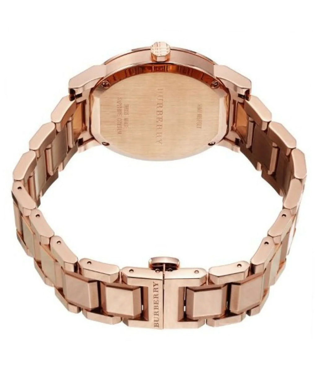 38mm Quartz Analog Watch Classic Checked Unisex BU9004 Burberry