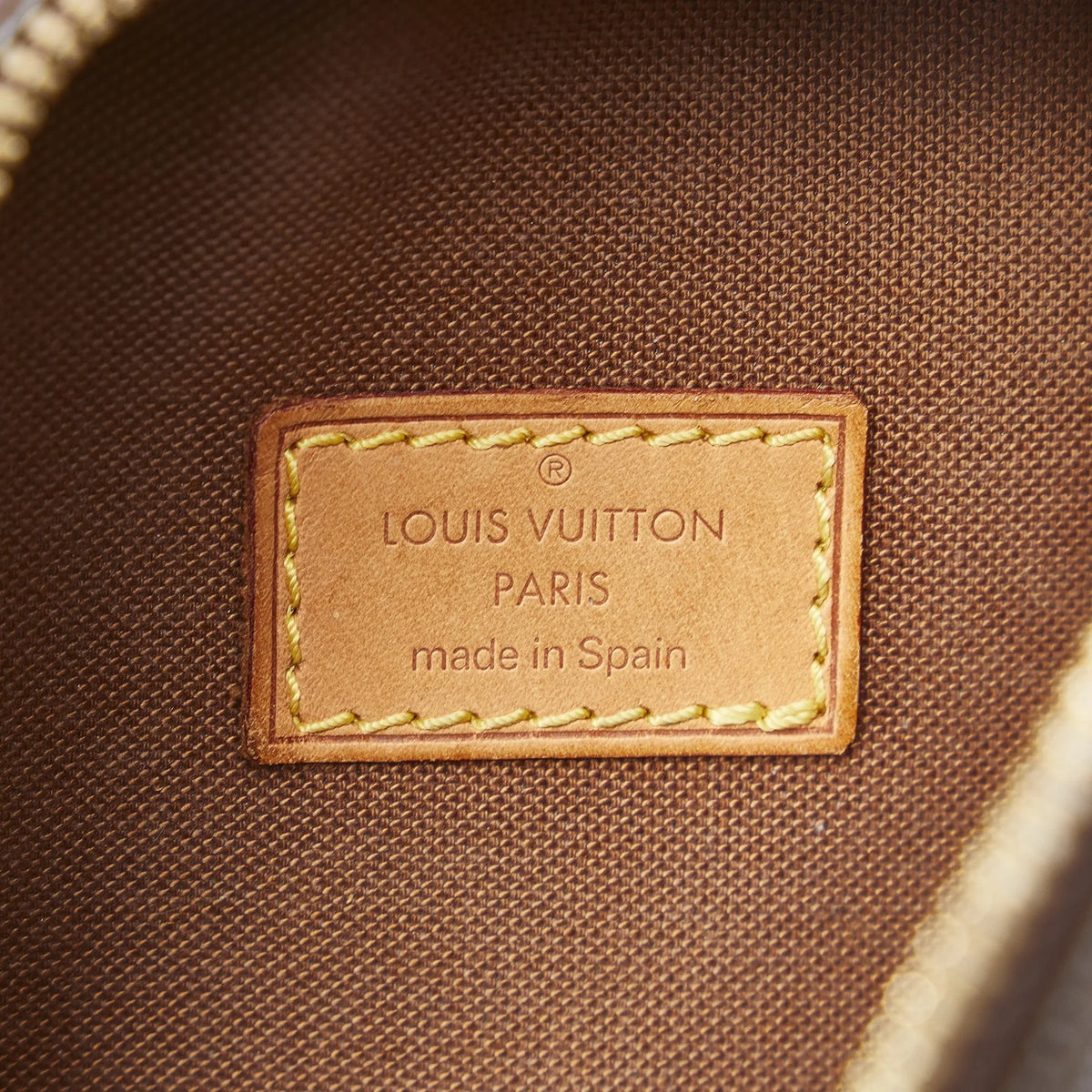 Pochette Crossbody Pre-Owned Bag Brown (Good) Authenticated Unisex Gange Monogram Canvas