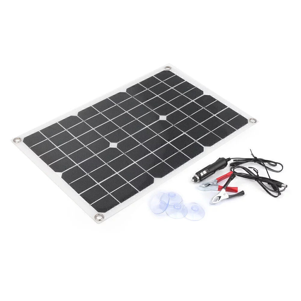 Monocrystalline Charger Ports 20W Panel ligaofeng Multifunctional USB Portable Output Battery with Solar Ultra-thin Waterproof