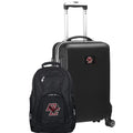Set 2-Piece Backpack and Boston Black Deluxe - College Eagles Carry-On