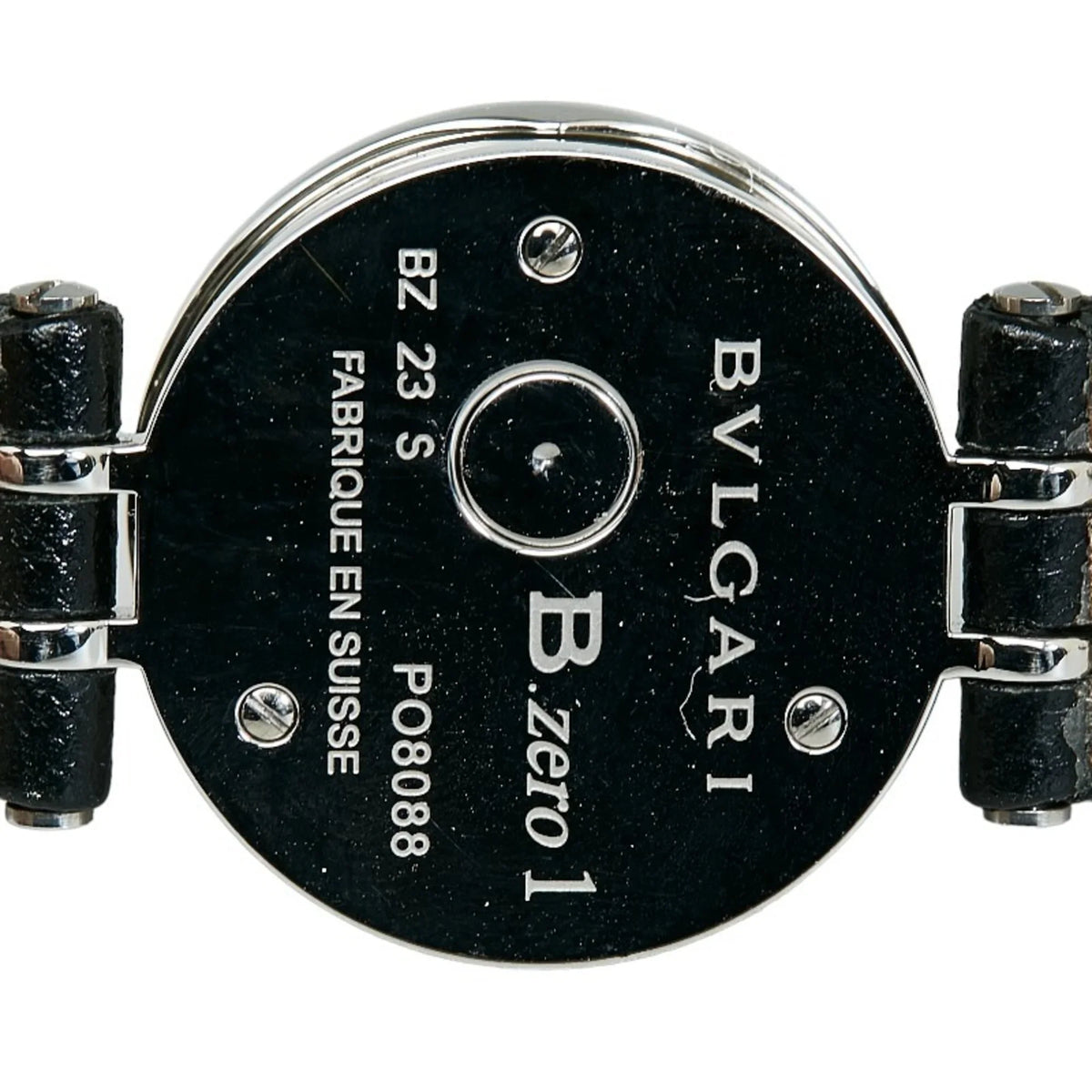 BVLGARI Bvlgari Quartz Watch Diamond Shell Zero Dial Steel BZ23S One Pre-Owned Stainless Ladies B (Good) Navy