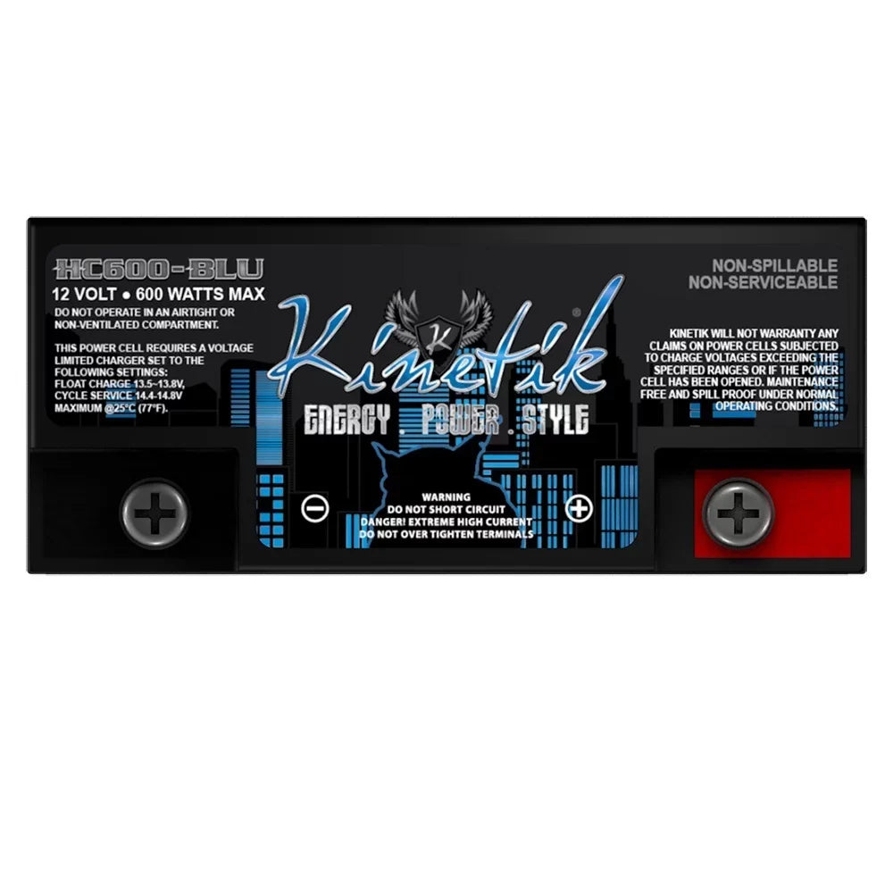 for 12V XS S680 Cell Kinetik XP750 600W Power D680 Replacement HC600BLU Battery