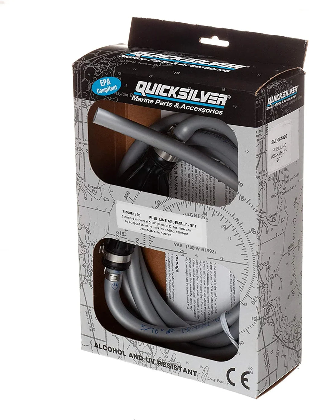Quicksilver Qs / Ft Replaces W Mercruiser Fuel Mercury 32-8M0061890; Line-9
