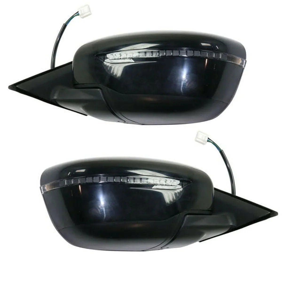 For Pair Camera w/Signal Power Set Rogue Rear 17-19 View Assembly & Mirror w/o