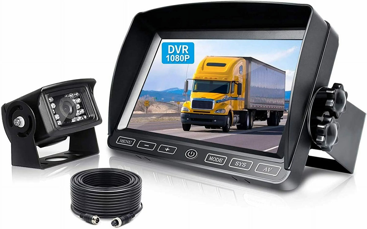 Vision View RV/Truck/Bus/Camper/Van/Pickup 7” For ZEROXCLUB Monitor System WRMBY1 Parking Night Rear Camera Backup