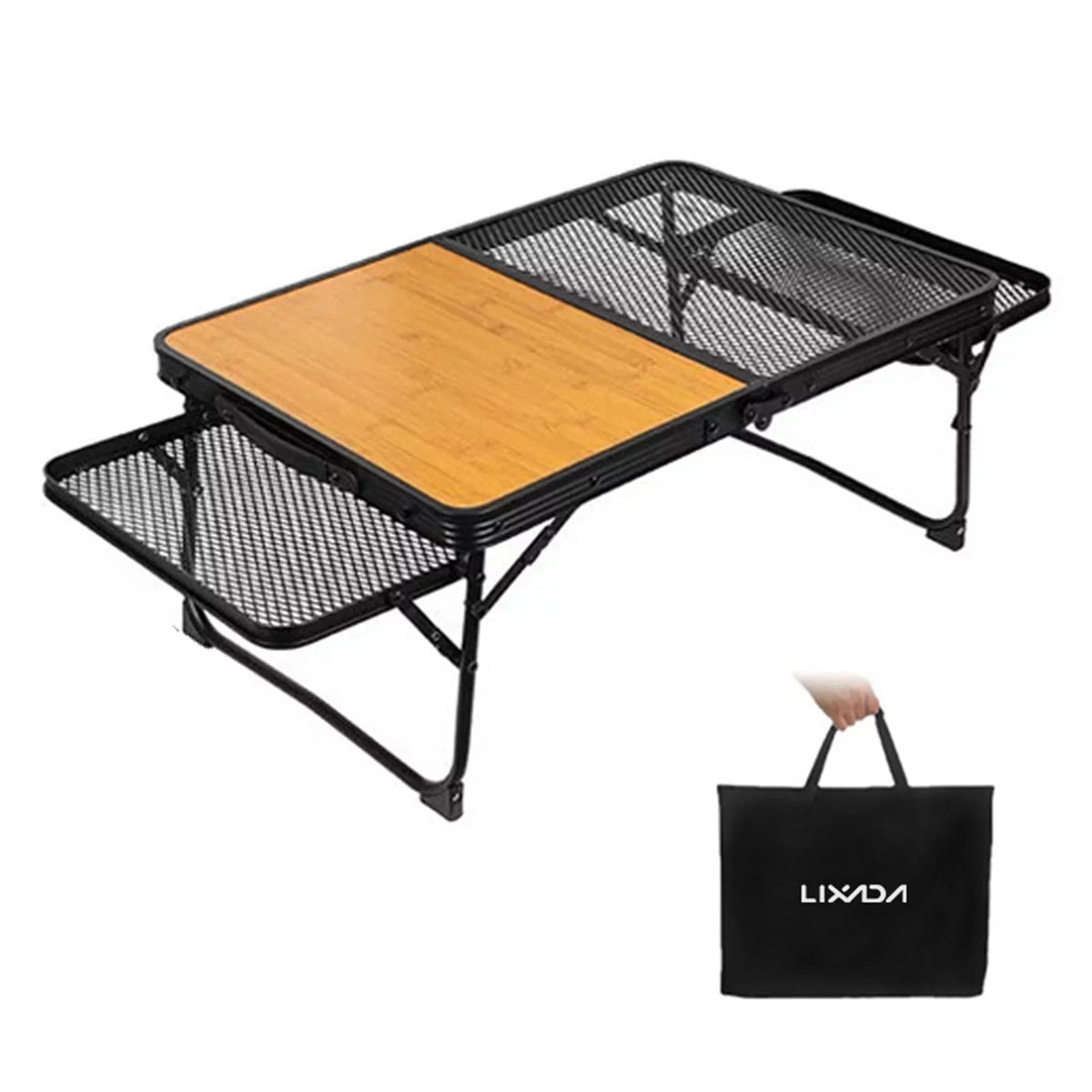 Lightweight Food for Prep Convenient Picnic Table Camping Station Lixada Cooking Folding