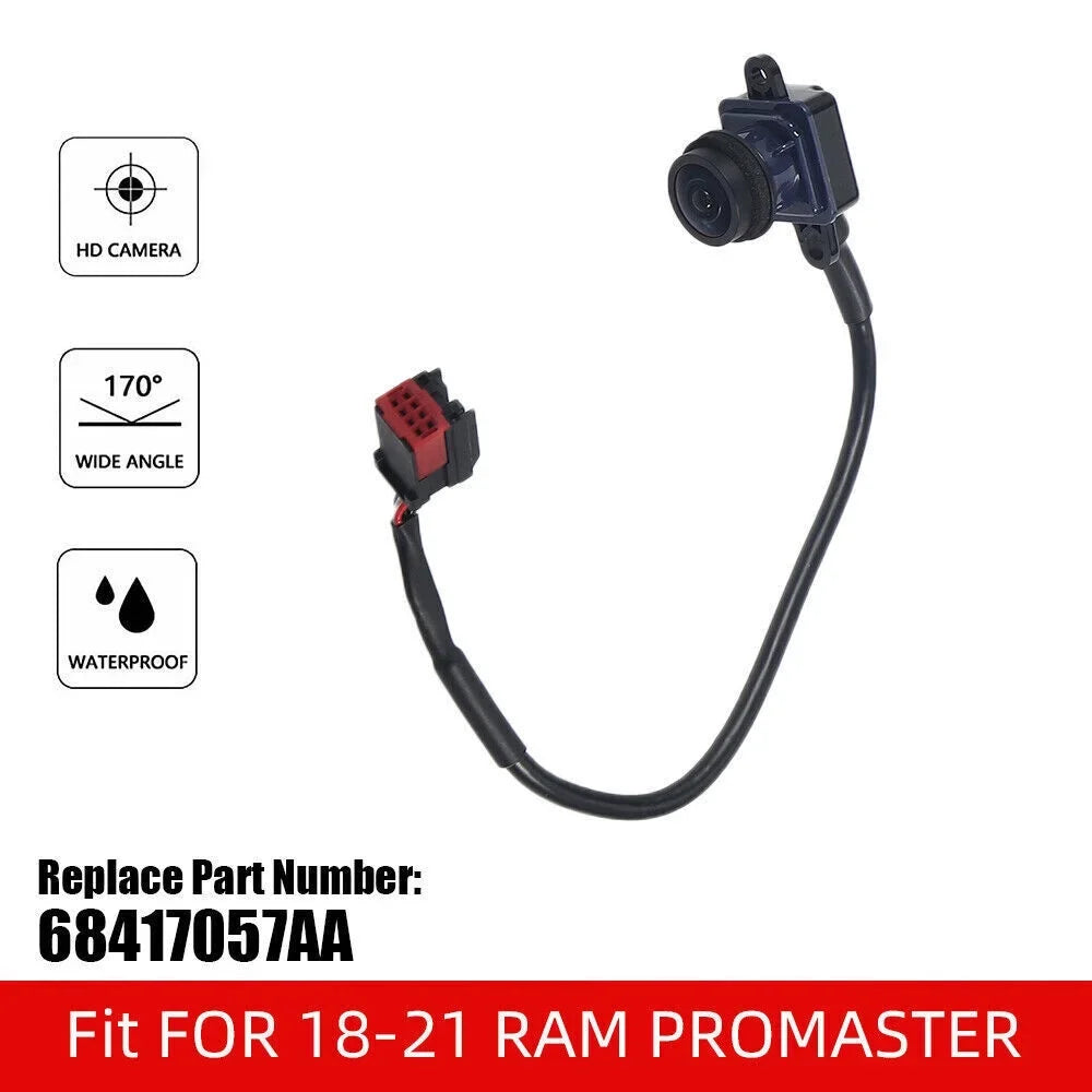 1500 3500 68417057AA Promaster Camera Genuine View for Rear 1 2018-2021, OE Camera KingFurt Replacement, RAM 2500