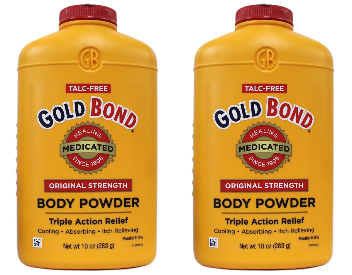 Gold Strength Medicated Body Powder Bond Original