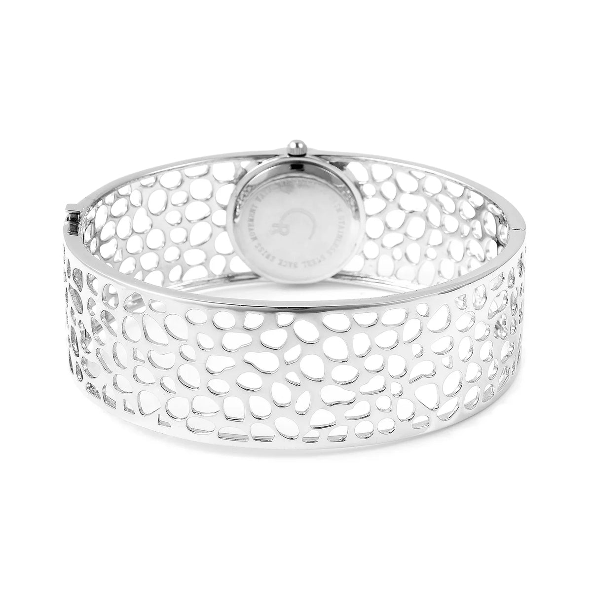 Bracelet Movement Swiss in 7.5 Silver Galley Back Watch Rachel Bangle