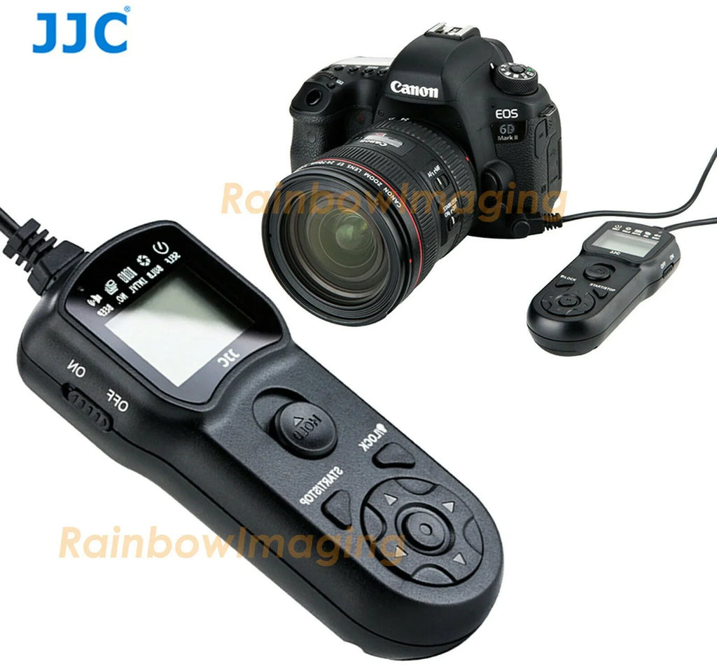 II II 50D 1D III Mark IV Cord Shutter 5D Intervalometer 7D II Mark X Mark 1D IV N III 5DS 1Ds 1D 1D II Timer TM-A Remote II 7D Canon II II III 6D Mark X C 6D JJC for Mark 1D R EOS 5DS R5 EOS Mark