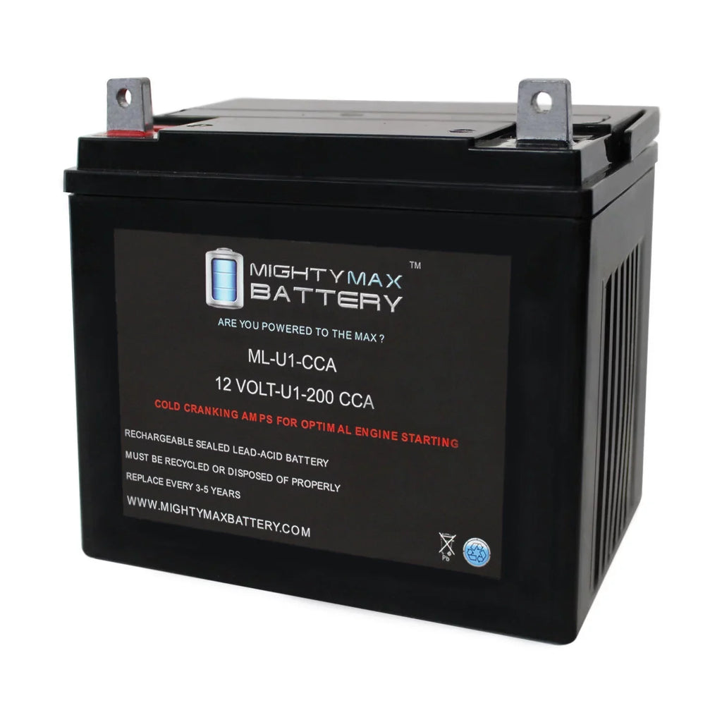 ZT-125 Bobcat ML-U1 Textron Battery for Lawn 200CCA Mower 12V 0Turn