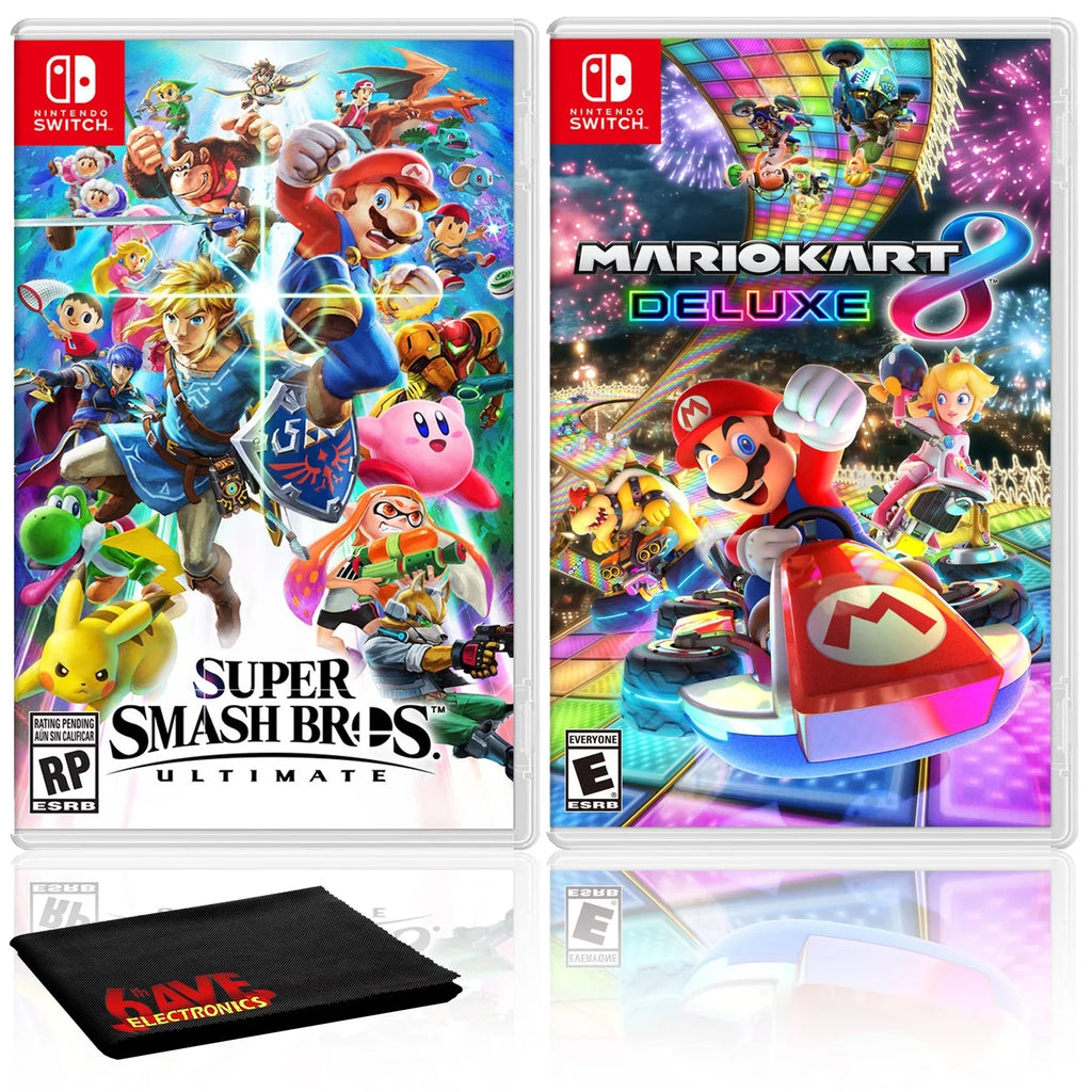 Bros. Super Nintendo 8 Mario Kart Smash Switch Deluxe,