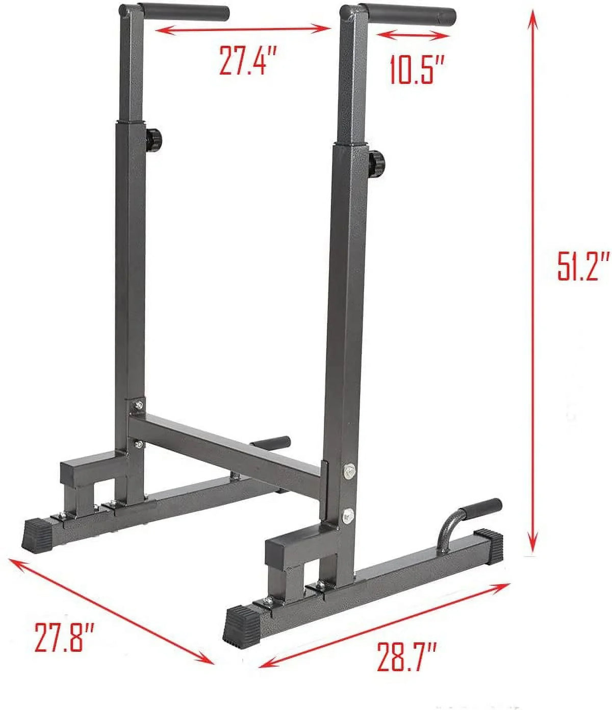 Strength Training Heavy Stand Adjustable Dip Gym Duty Station Equipment Multi-Function Tower Home Workout for Fitness Power
