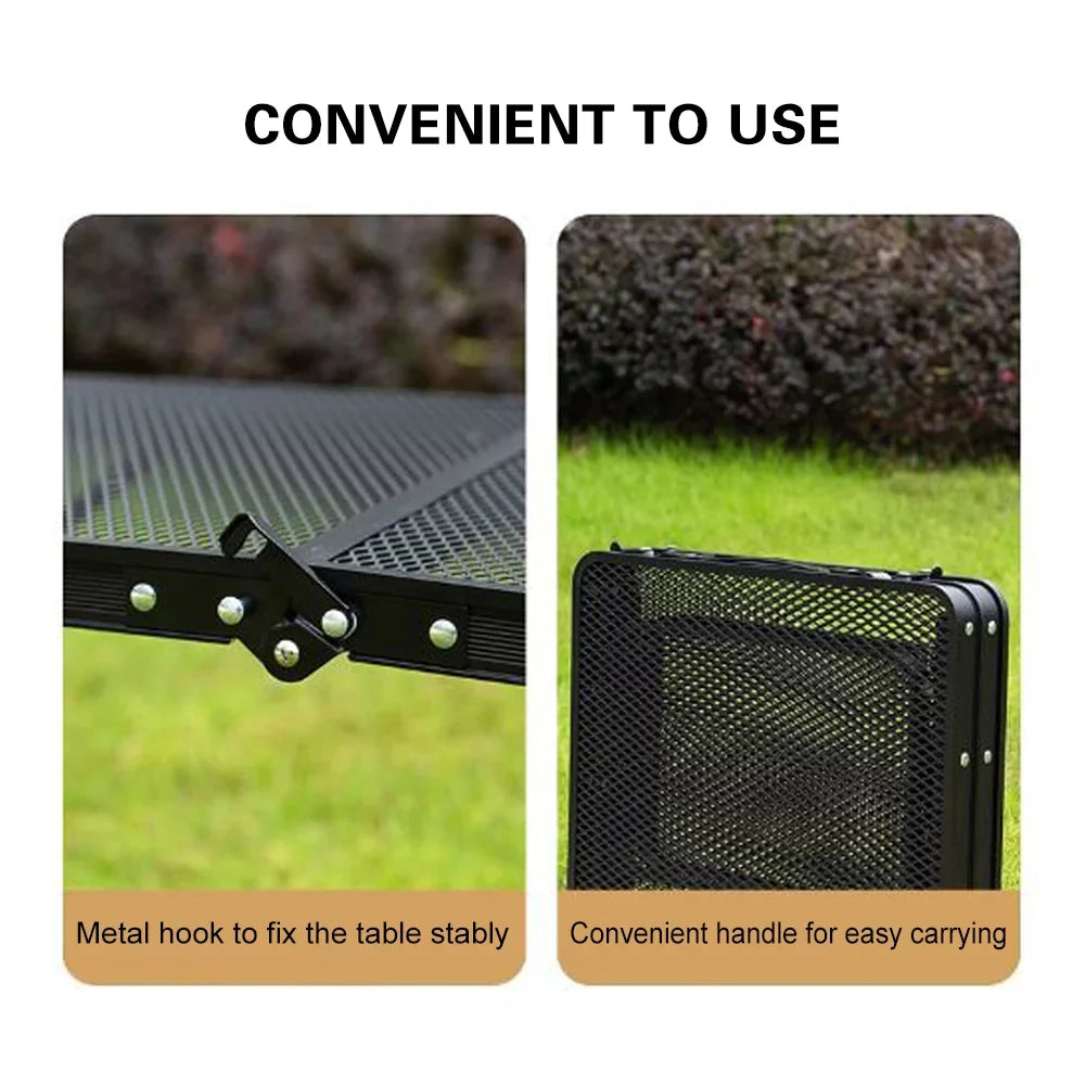 Lightweight Food for Prep Convenient Picnic Table Camping Station Lixada Cooking Folding