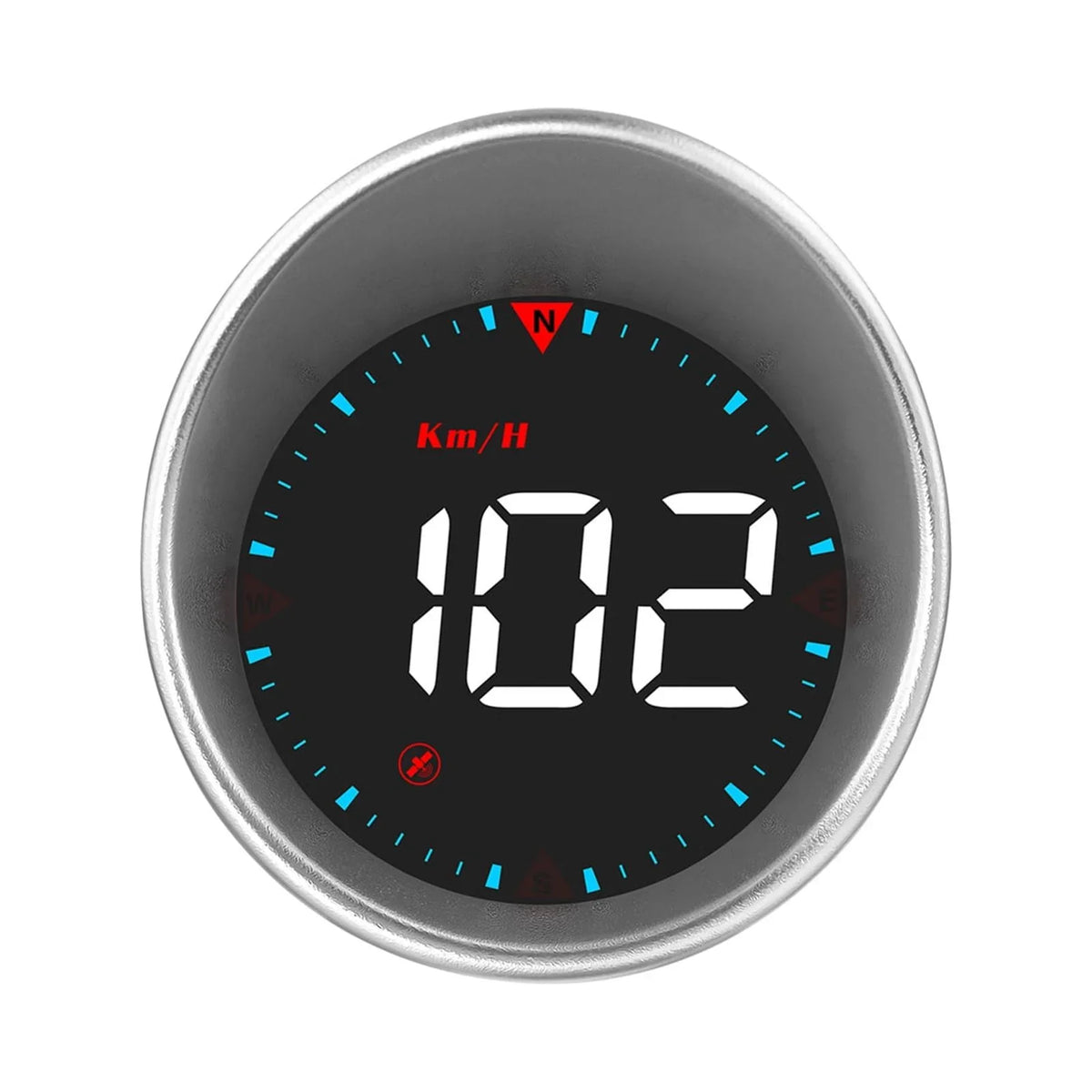 Driving and Digital Compass Head-up Display Mileage, Driving Speedometer Car Fatigue Angle, Overspeed Display