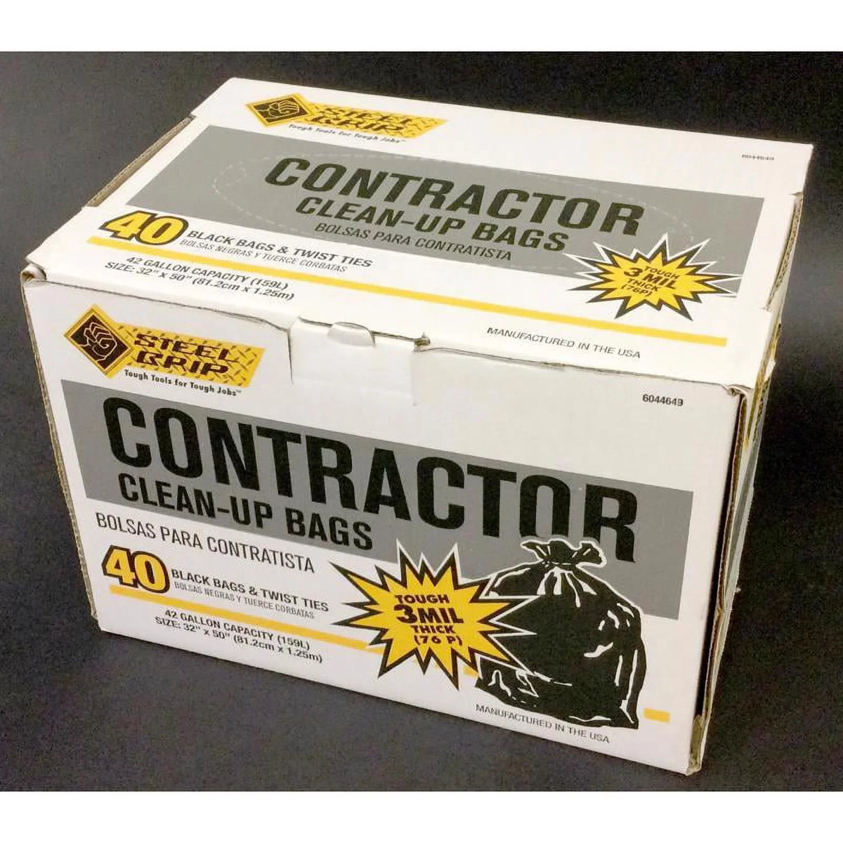 Bag, Pak Poly Pack of Industries 42 Contractor 40 gal