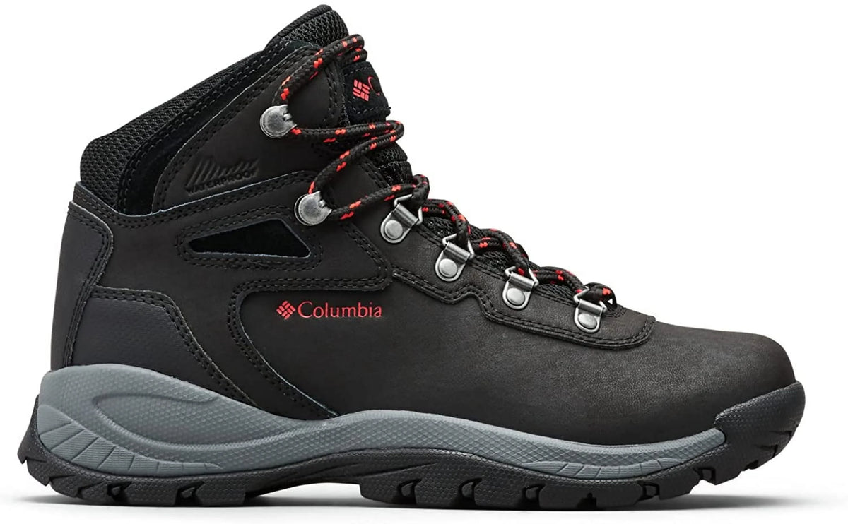 Wide Newton Womens Black/Poppy Red 10 Columbia Plus Boot Ridge
