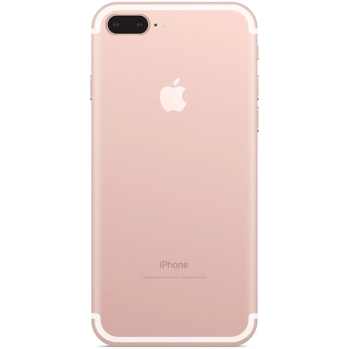 (Fair) Pre-Owned 128GB Rose iPhone 7 - Unlocked Carrier - Gold Plus