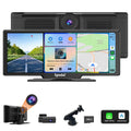Car Bluetooth Dash Front 1080p Camera 4K and Stereo Screen 9.3" Stereo CarPlay CarPlay CL860 Spedal Cam Unit GPS Car Wireless Receivers with Rear Navigation Rear- Portable Head Auto ＆Android