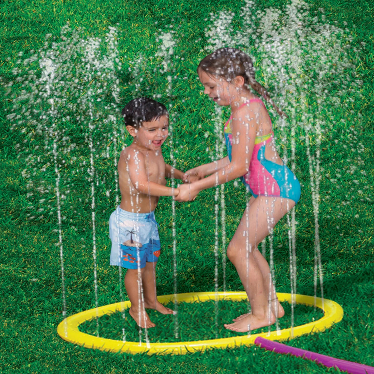 Activities Park 'N Refreshing - Sprinkler 6 Slide Splash Banzai Sprinkler