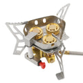 Camping Windproof Valve Stove, Cooking Tomshoo 6800W Adjustable Gases, High Hiking for Picnic Backpacking