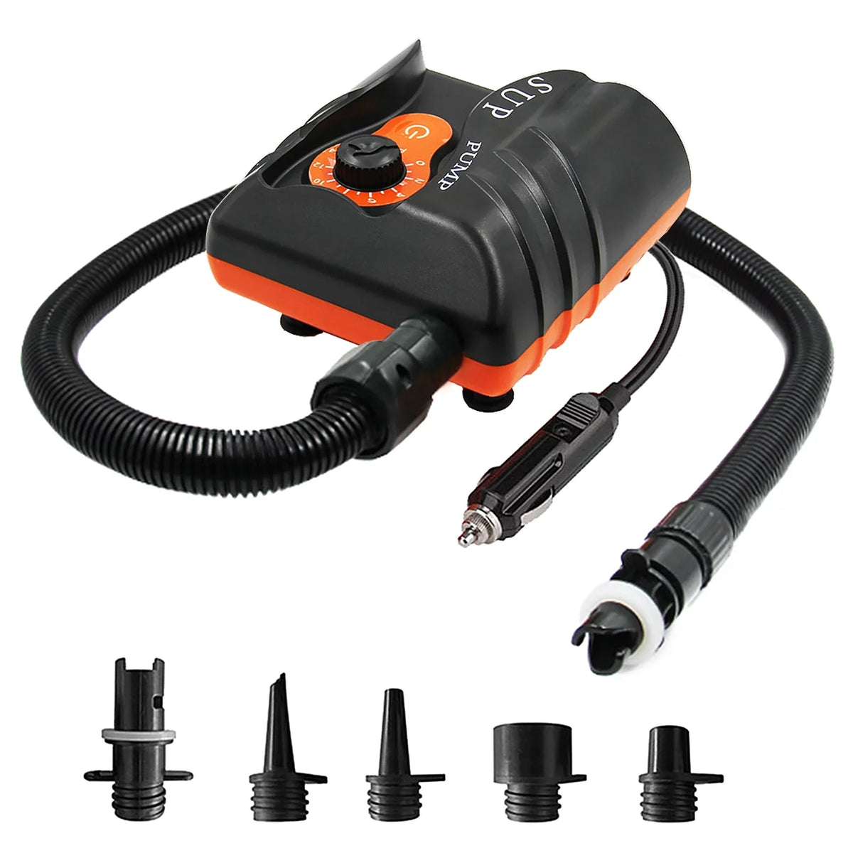 Inflatables with Nozzles to for Easy Use Electric Air 16 Boats, and 6 Pump Anself PSI