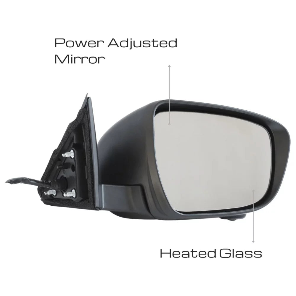 For ROGUE Fold Mirror select: Side S/SL/SV 13Pin NISSAN Blinker Passenger 2014-2018 Nissan W/ Camera 14-19 Power Fits Rogue