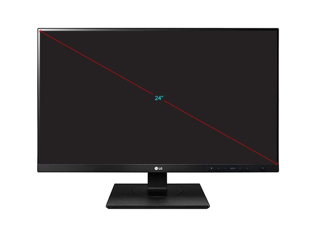 24" - - 24BK750Y-B monitor LG LED