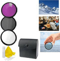 Coated Filter SP-550 Cleaning 52mm Kit Olympus Appropriate + 3pc UZ 3-Piece Kit Multiple