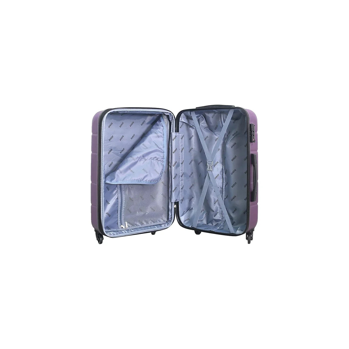 Spinner RODEZ (DKROD00M-PUR) DUKAP Luggage Purple Plastic 4-Wheel