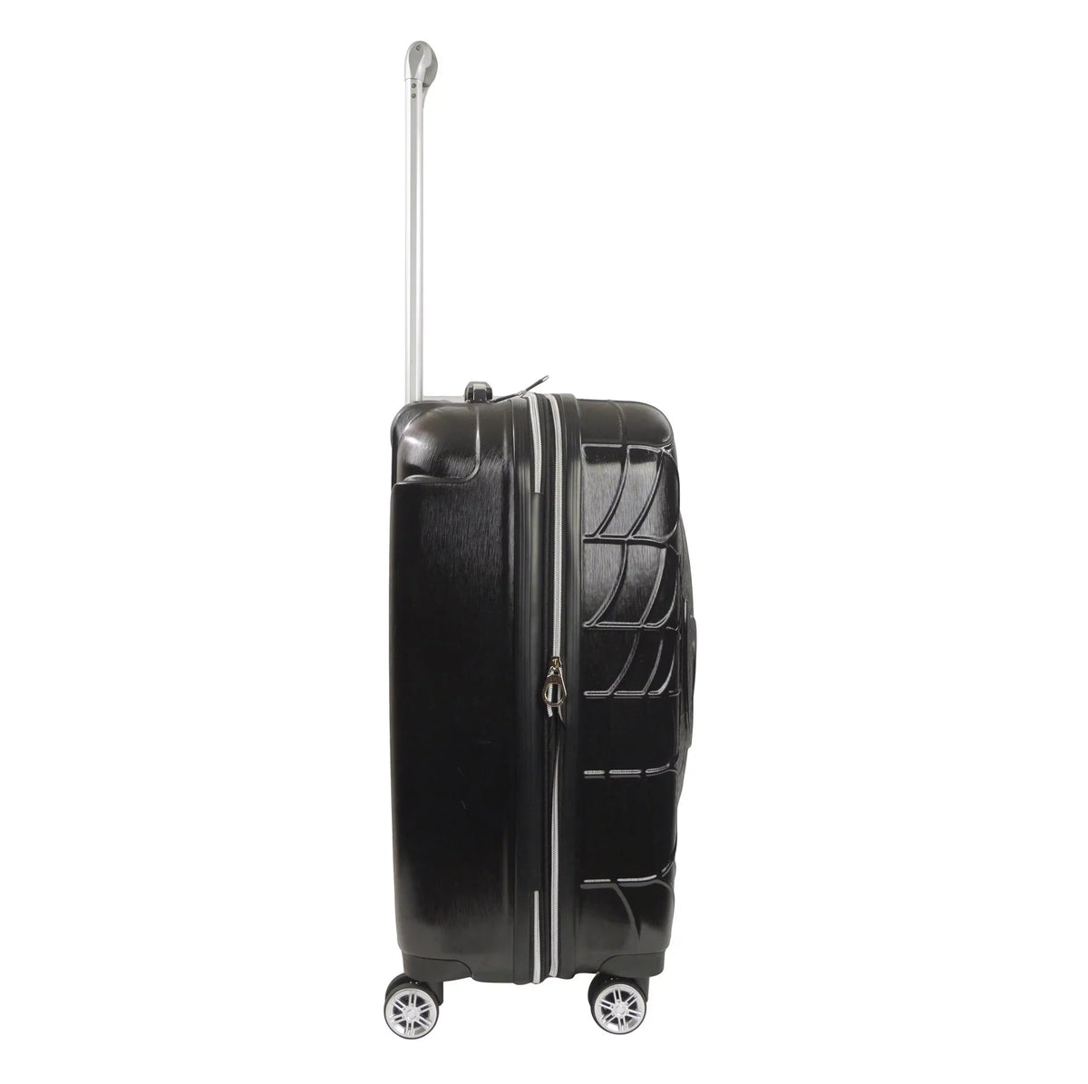 Rolling Hardshell Suitcase 25 Molded with Inch Black Wheels, Luggage, Spider-Man Marvel