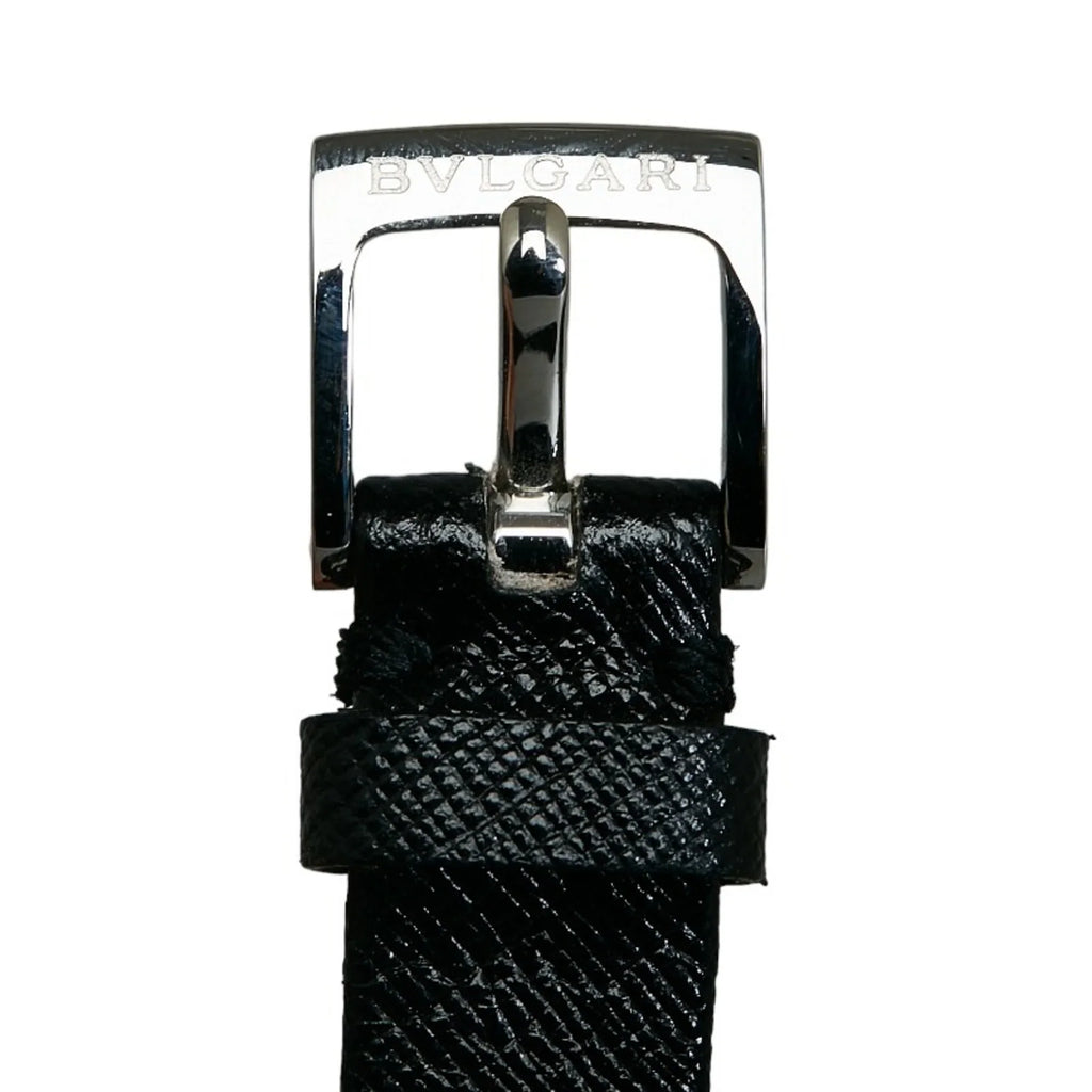 BVLGARI Bvlgari Quartz Watch Diamond Shell Zero Dial Steel BZ23S One Pre-Owned Stainless Ladies B (Good) Navy