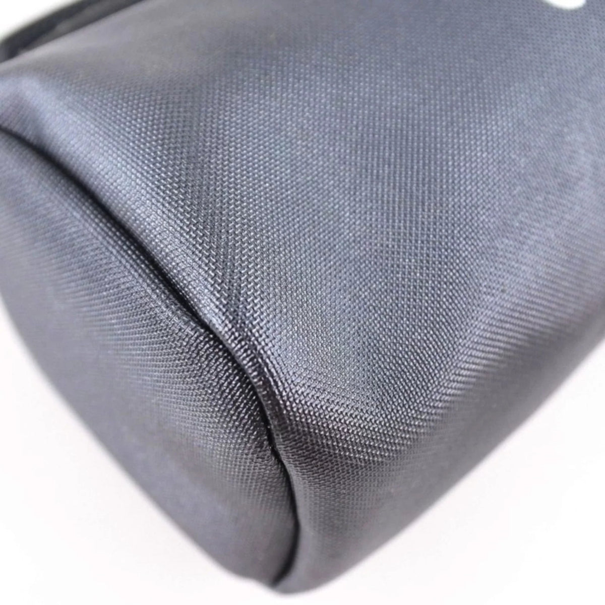 Gray (Fair) Pre-Owned Logo Nylon Vintage Ladies Pouch