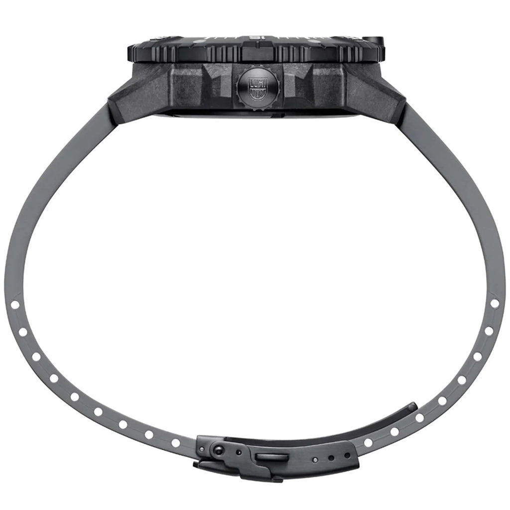 Luminox Grey XS.3862 Carbon Men's Strap Watch Master Seal Rubber