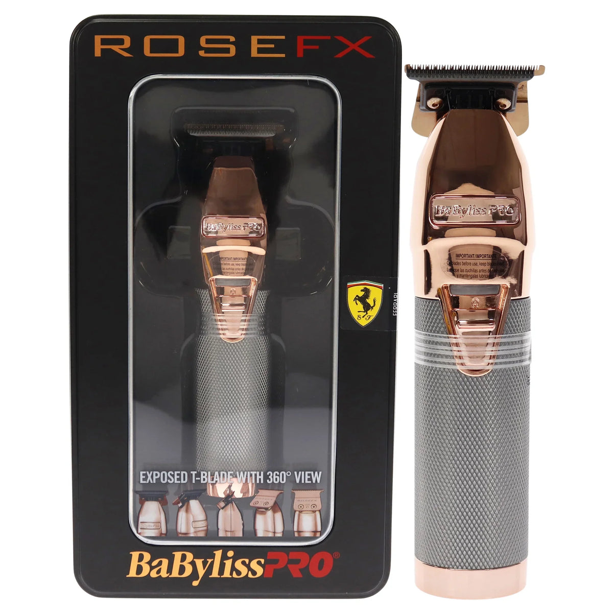 Rose Gold Skeleton Cordless Trimmer BaBylisSPro