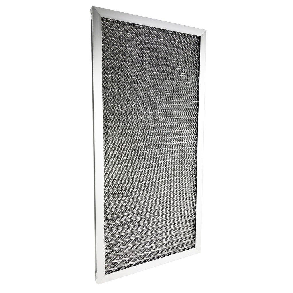 Filter 24" Furnace Electrostatic Air Filter x 1"), AC Aluminum x Central Washable Air (12"
